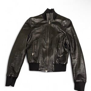 Express Black Leather Jacket